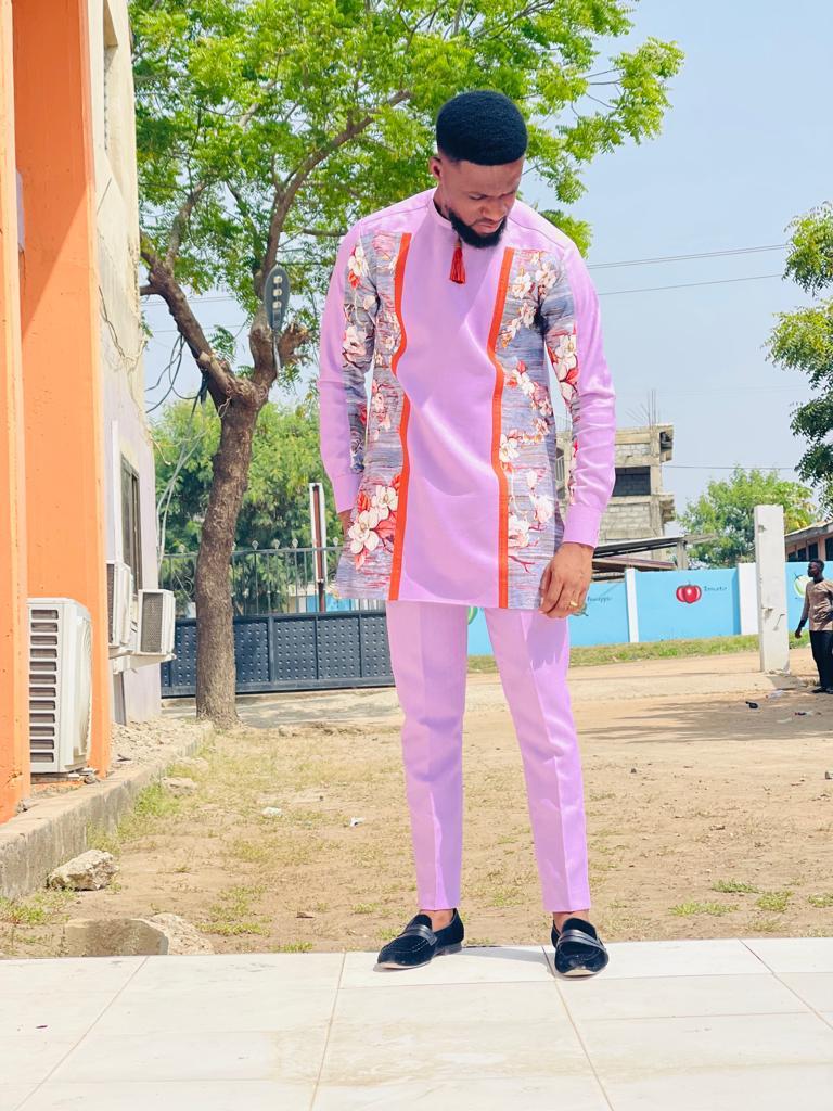 Ikelin Klodin Made in Ghana men Kaftan be use for all Occasions. - Image 2