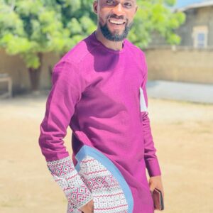 Ikelin Klodin Made in Ghana men Kaftan be use for all Occasions.